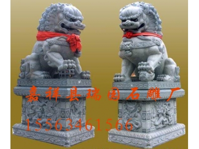 山东嘉祥石狮子