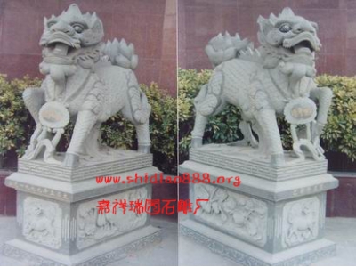 石雕麒麟35