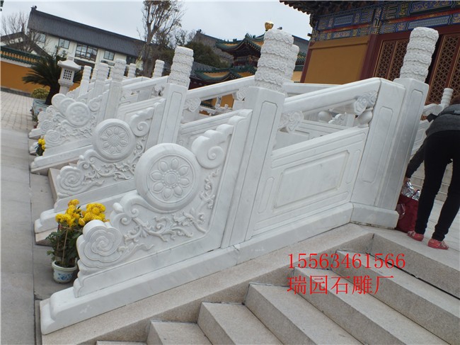 石栏杆制作，石栏杆厂家，青石栏杆，汉白玉石