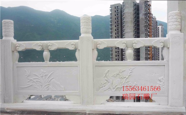 桥面石栏杆的安装方法和经典设计尺寸