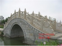 景区拱桥石栏杆设计样式图片