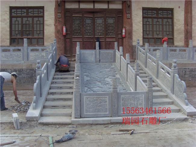 石栏杆 ，石栏杆，青石栏杆，汉白玉栏杆(115).JPG