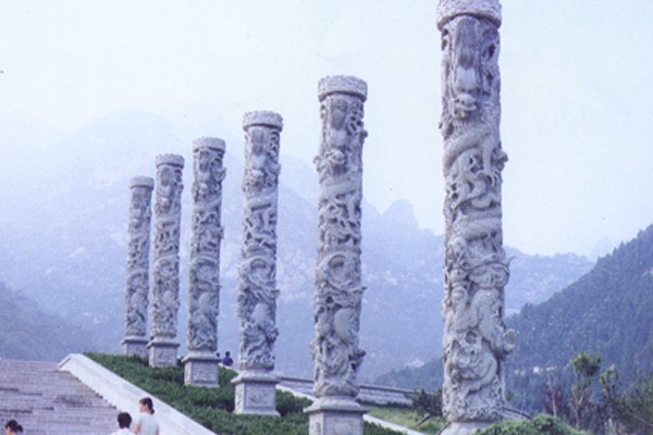 龙柱,石雕,瑞园石雕