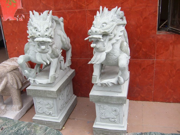 麒麟神兽_石雕麒麟_石麒麟图片