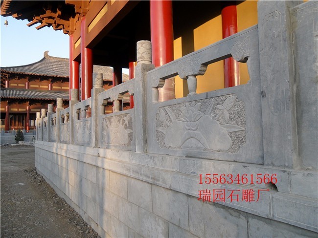 石栏杆 ，石栏杆，青石栏杆，汉白玉栏杆(113).JPG