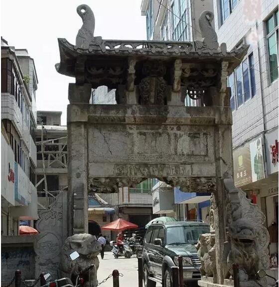 石雕,石雕牌坊