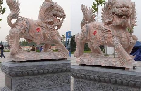 石雕麒麟